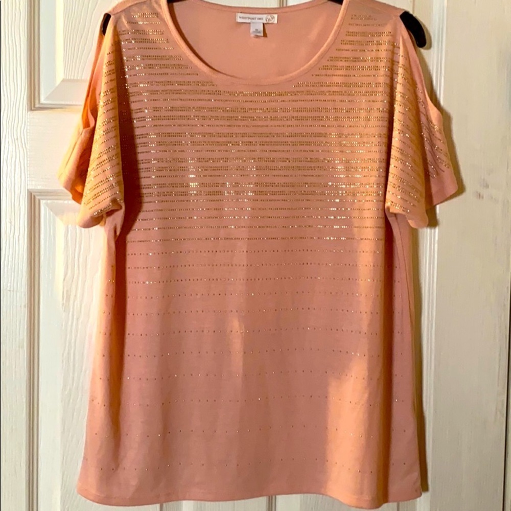 Westport 1962 Rose Gold Top Size -M - Picture 2 of 5